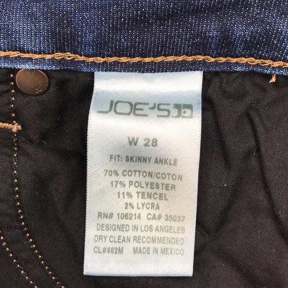 Joe’s High-Rise Skinny Ankle 70% Cotton Women’s Jeans 28 - Picture 11 of 15